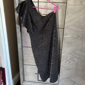 rickis size 6 black sparkly dress